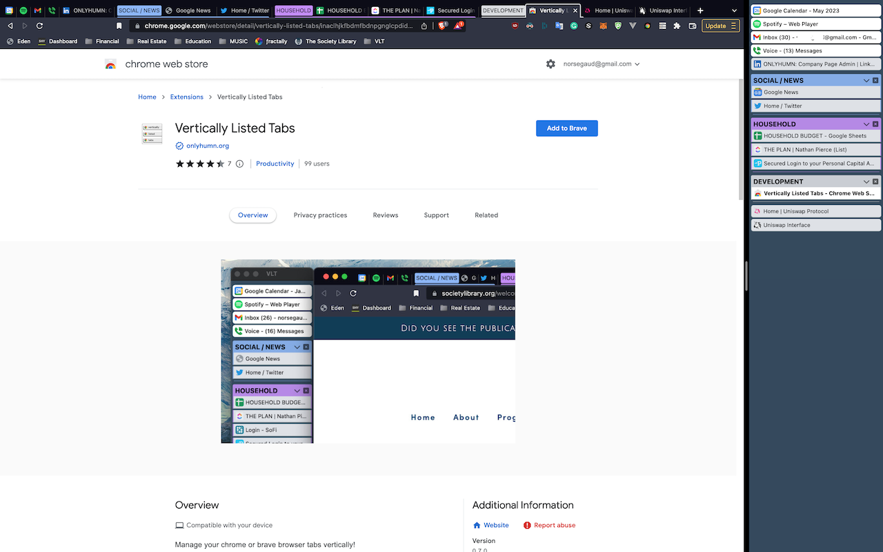 Vertically Listed Tabs截图2