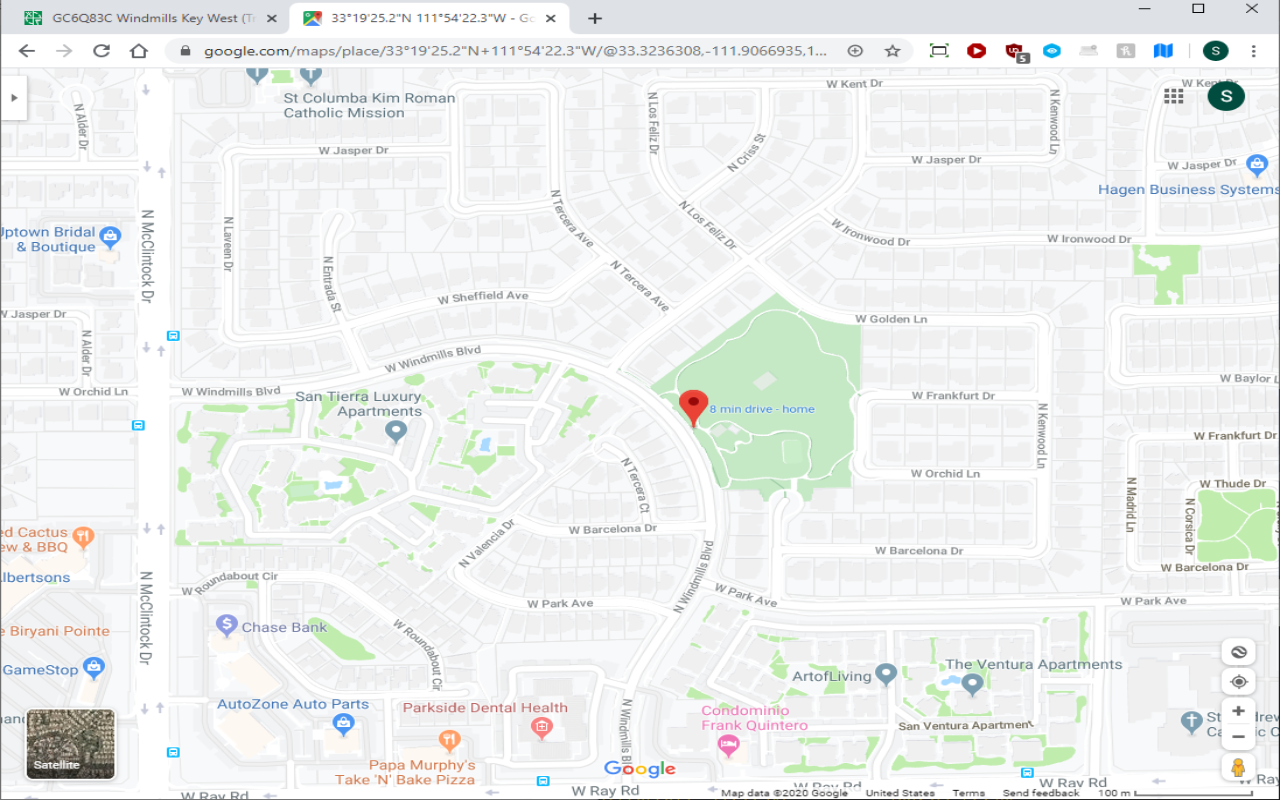 Show Geocache On Google Maps截图3