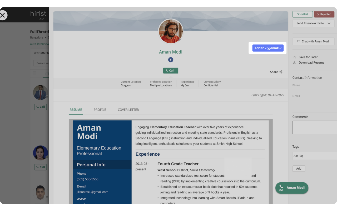 PyjamaHR: Import Candidates with Ease截图1