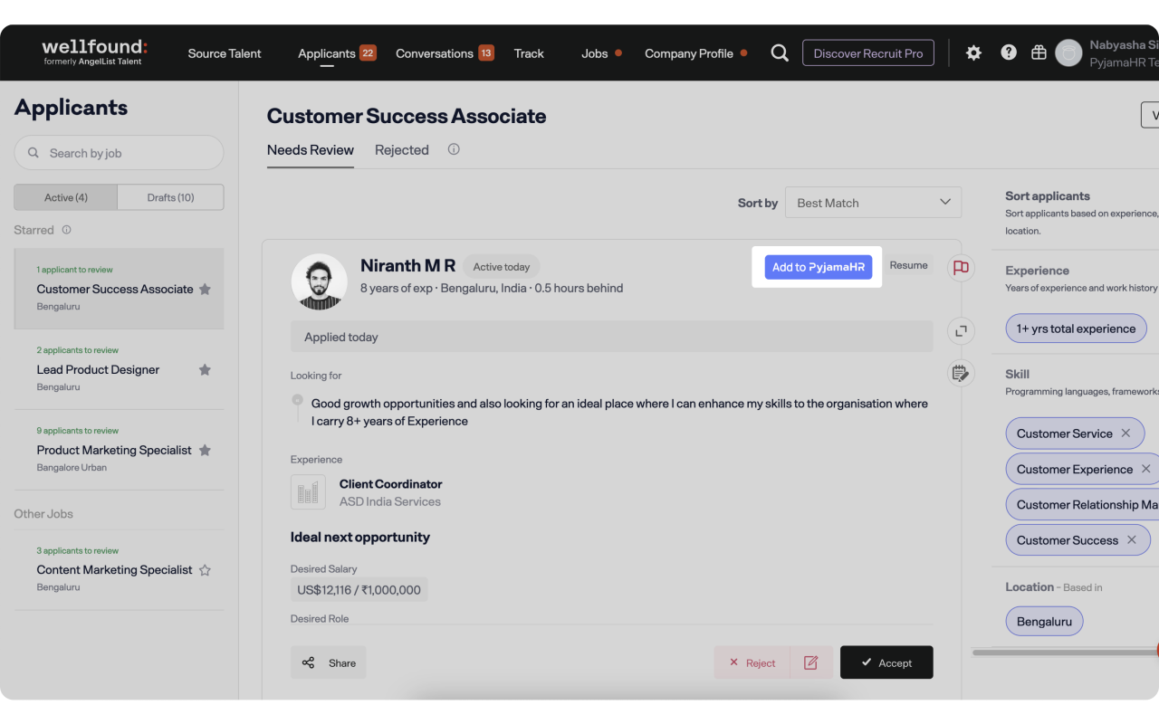 PyjamaHR: Import Candidates with Ease截图4