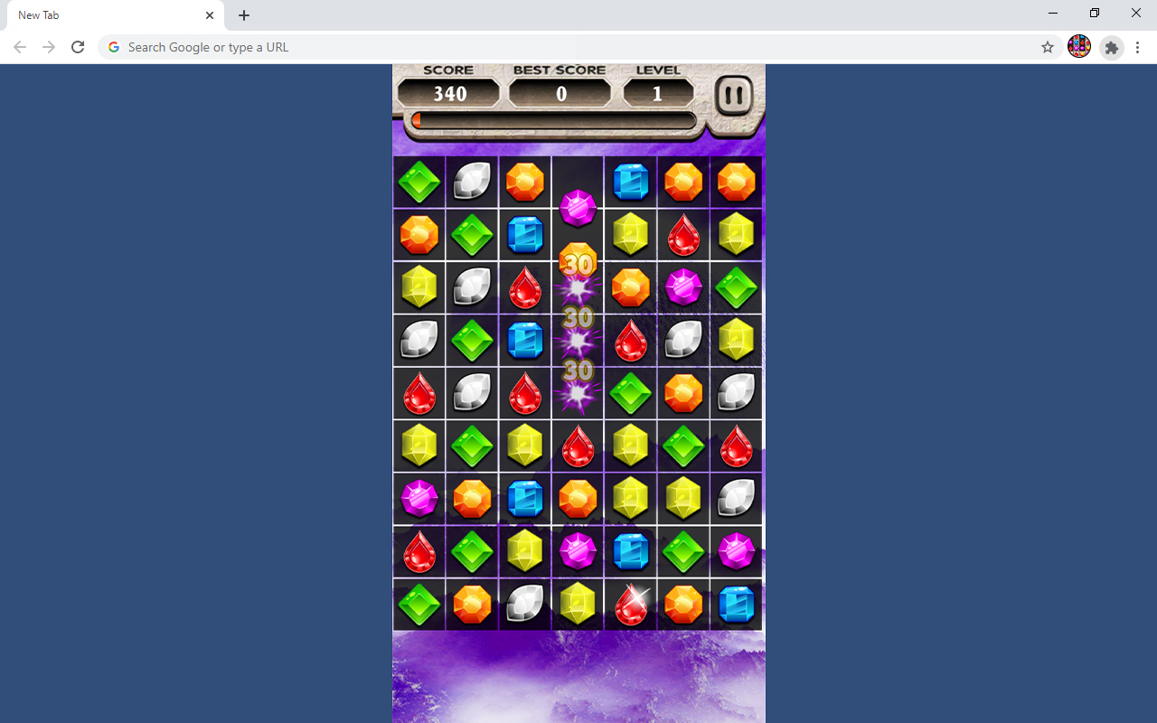 Jewelry Match Game截图3