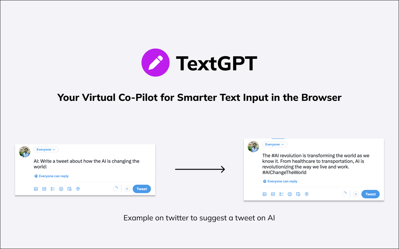 TextGPT - Smarter Text Input by OpenAI截图1