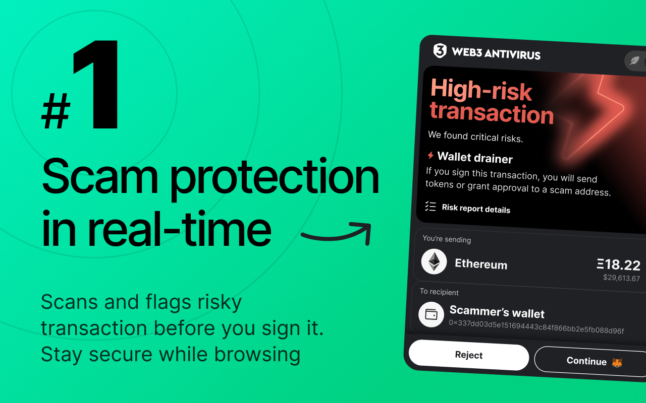 Web3 Antivirus: Protect Crypto Wallet from Scams截图2