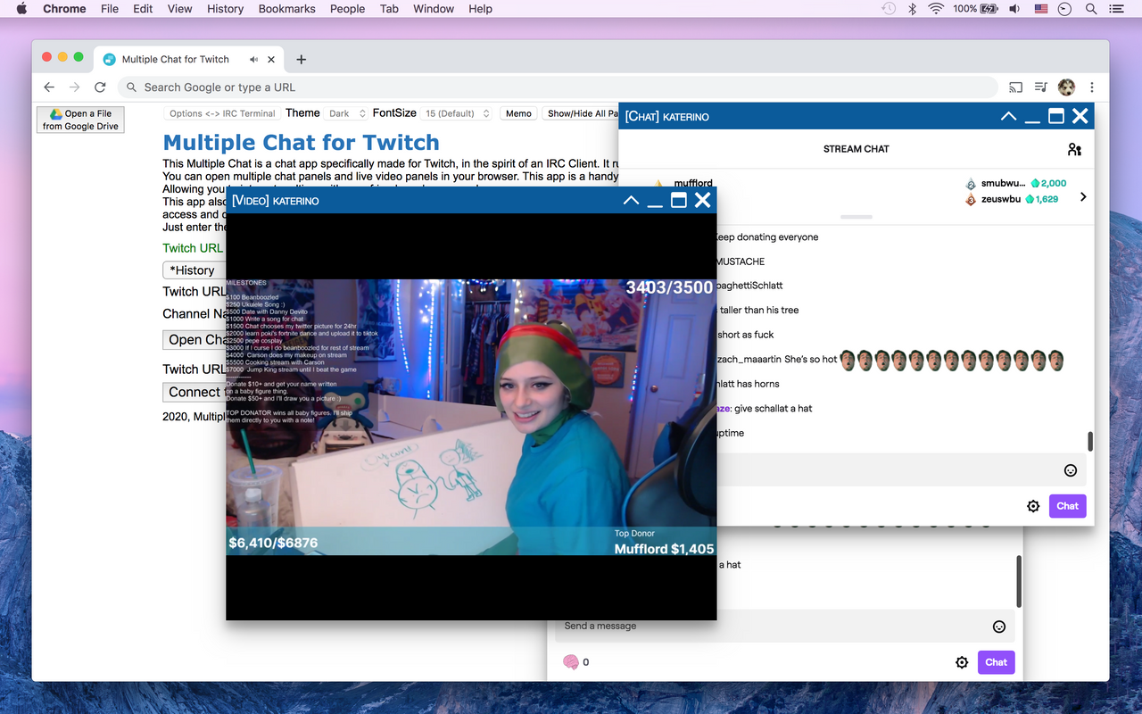 Multiple Chat for Twitch™截图1