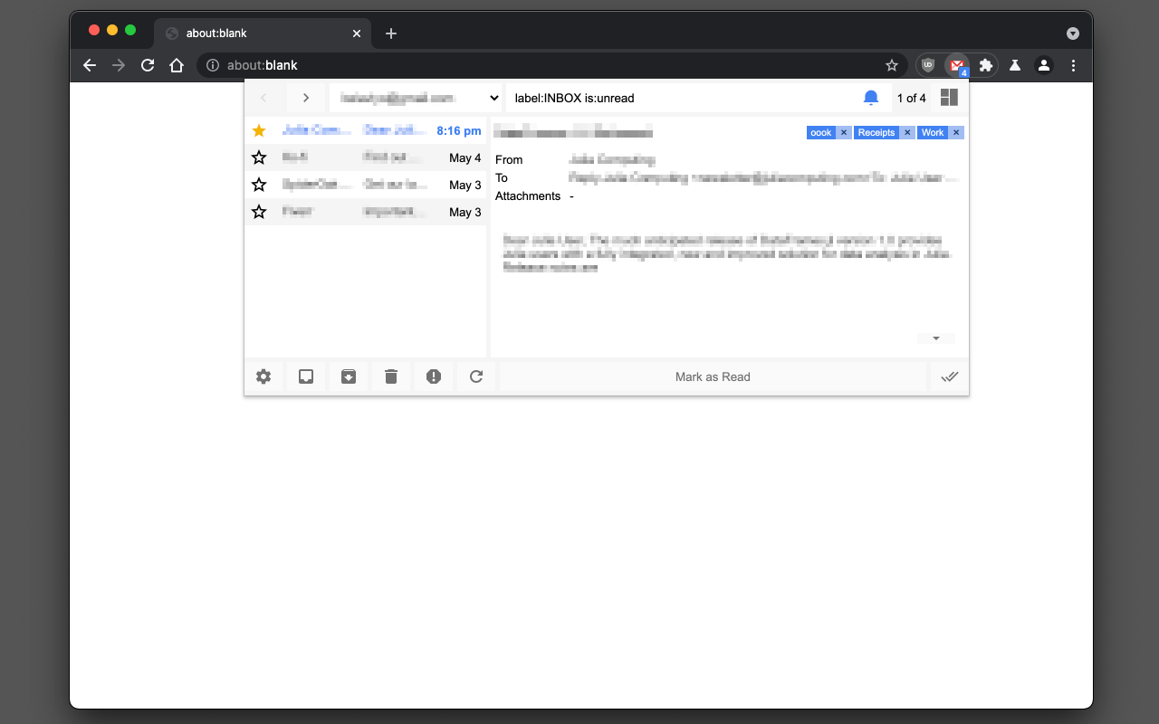 Gmail™ Notifier (Developer Edition)截图1