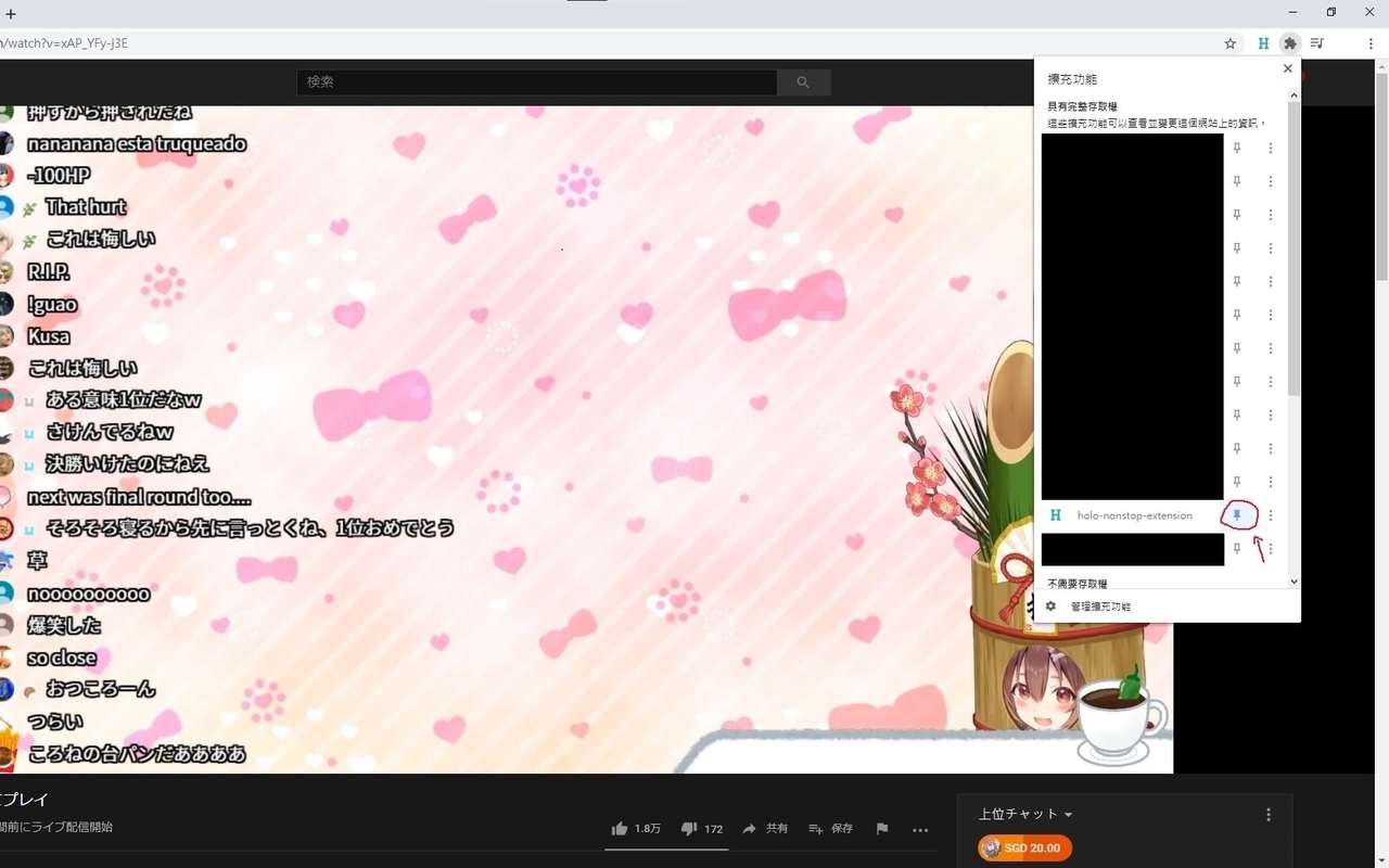 holo-nonstop-extension截图1