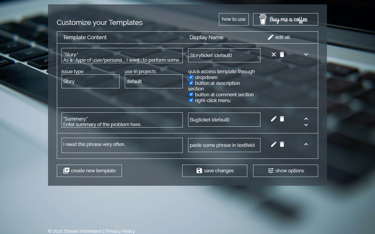 Ticket Templates for JIRA截图4