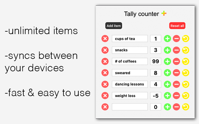 Tally counter截图1