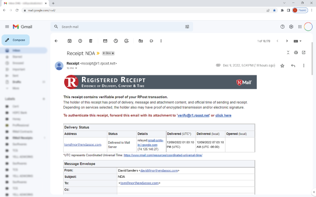 RPost for Gmail截图3