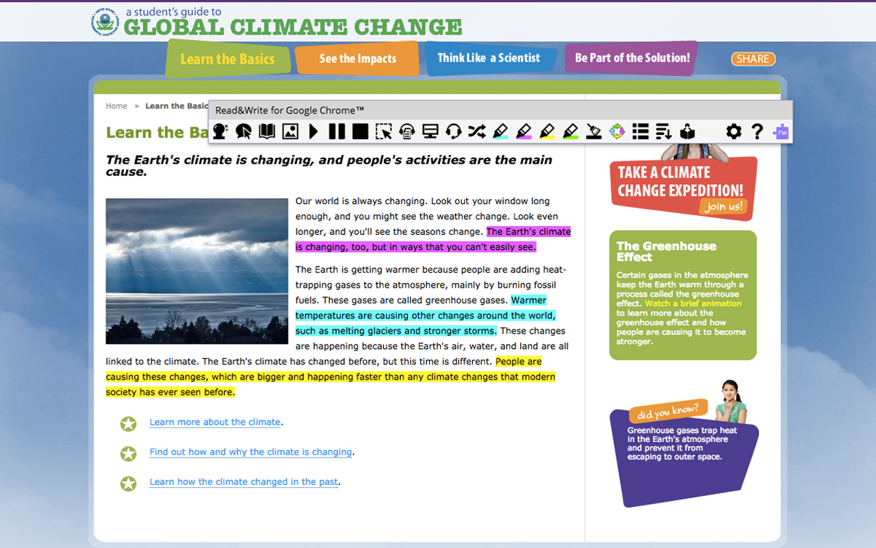 Read&Write for Google Chrome™截图1