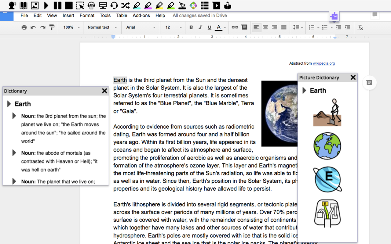 Read&Write for Google Chrome™截图3