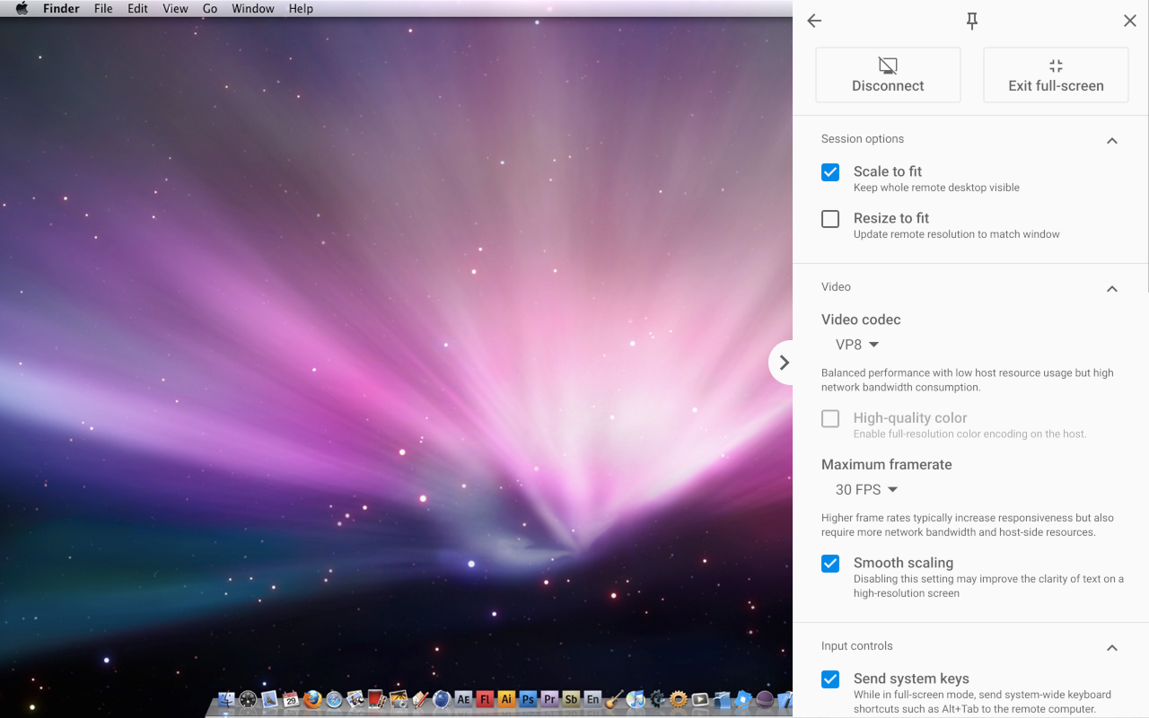 Chrome Remote Desktop截图1