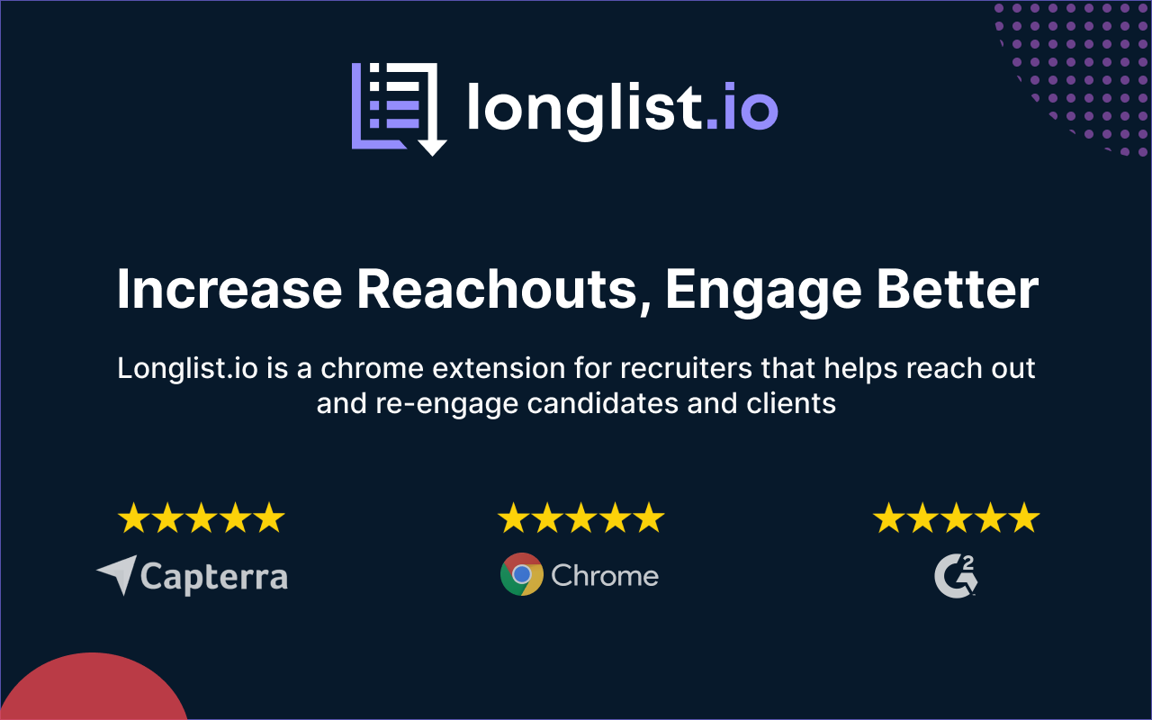 Longlist Sourcing Extension截图1