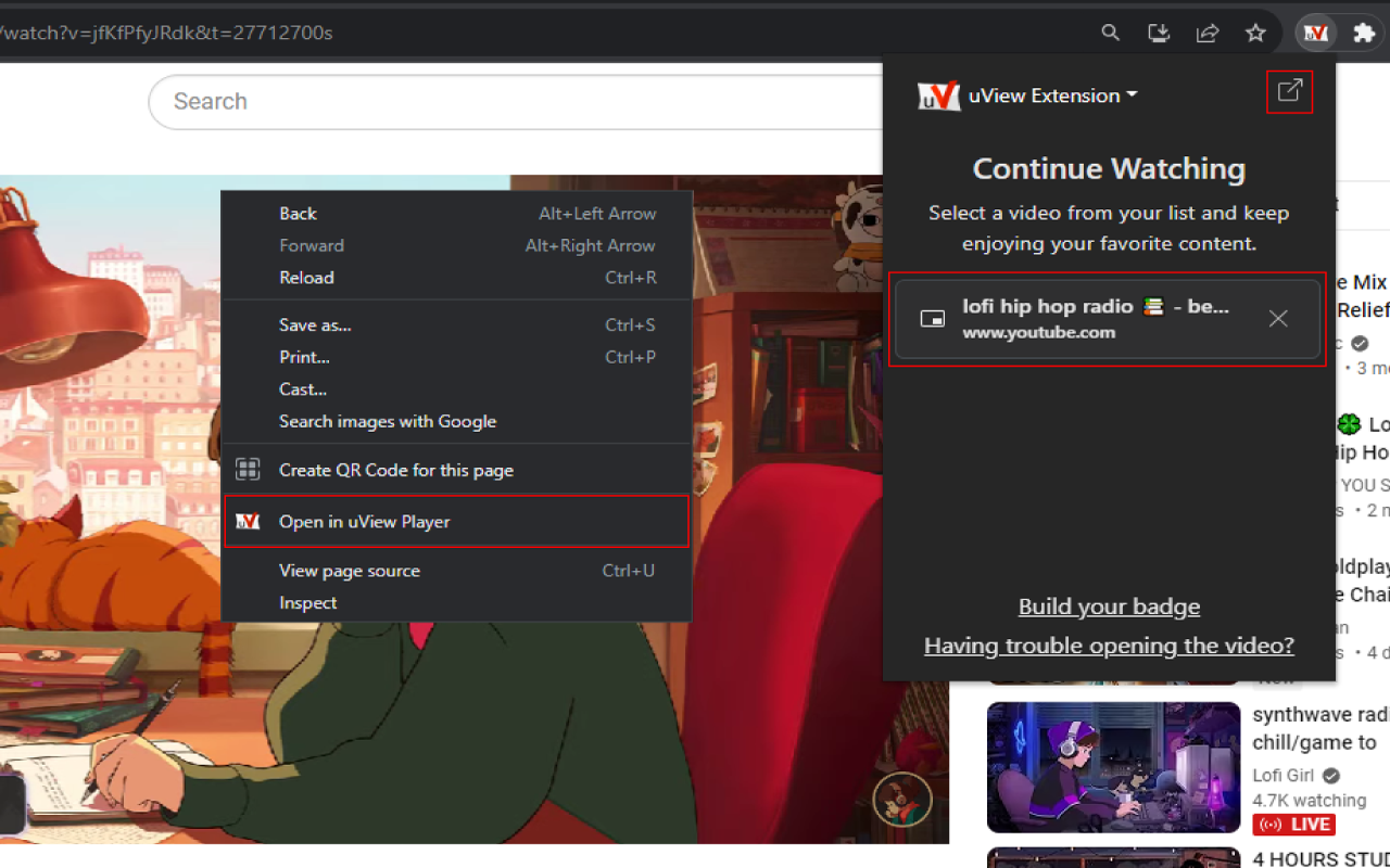 uView Floating Player - Picture in Picture截图1