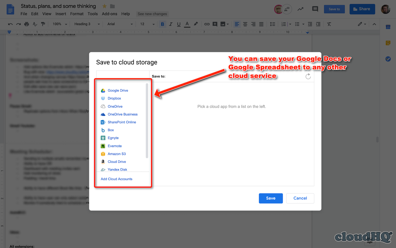 Backup and Sync Google Drive to other clouds截图5