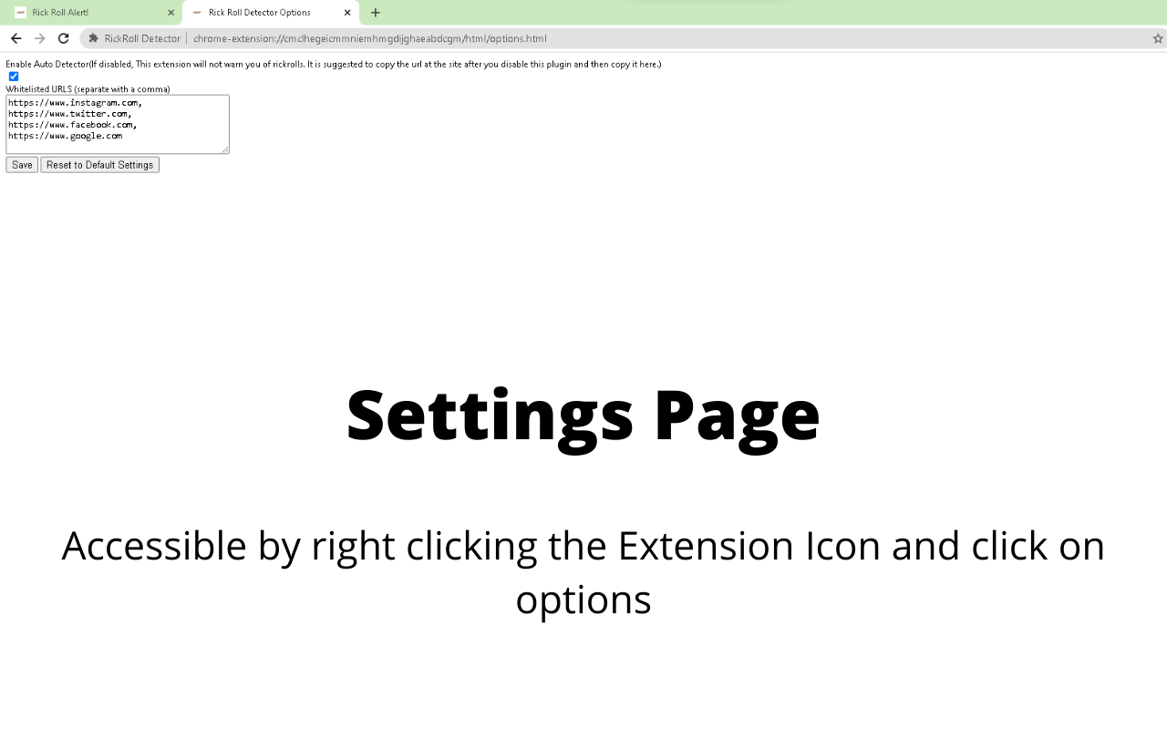 RickRoll Detector截图2