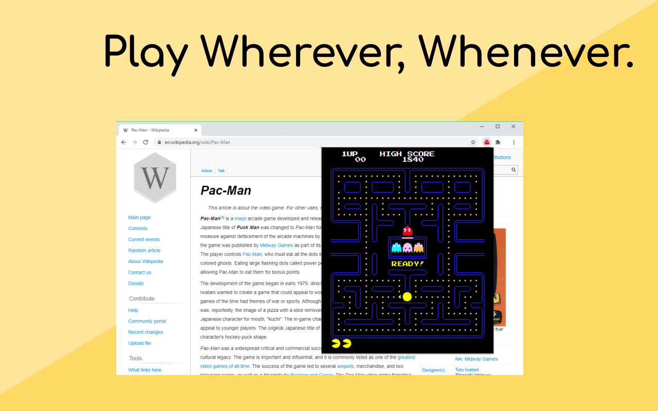 Pacman Popup截图1