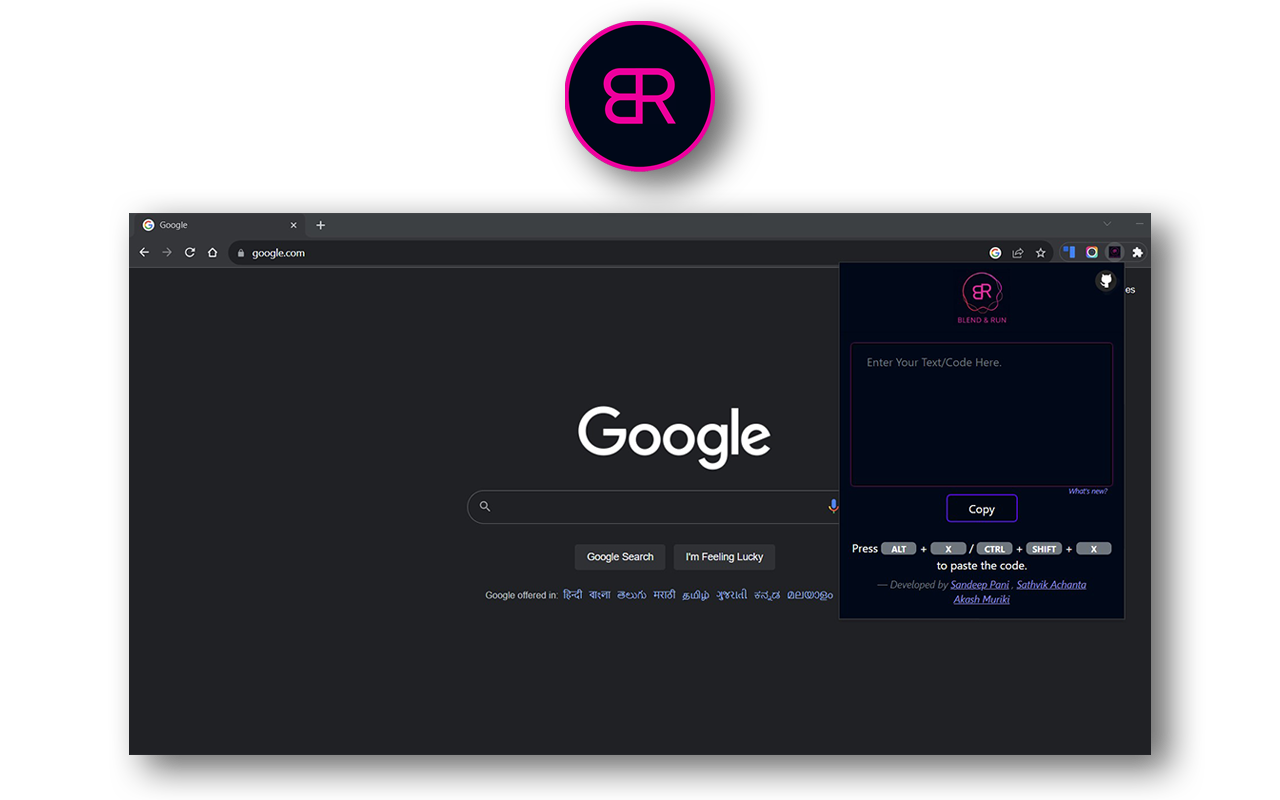 Blend & Run: Enable copy and paste截图3
