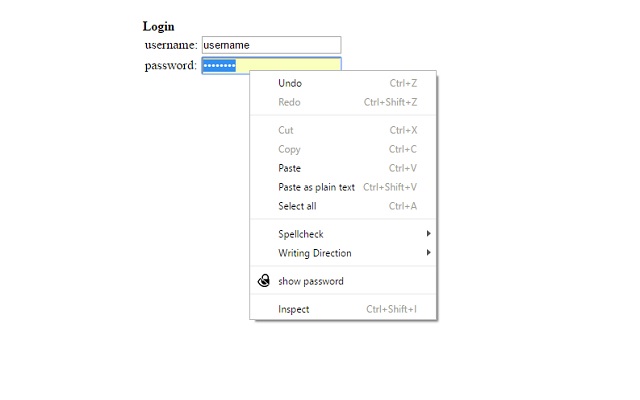 Password visibility toggle截图2