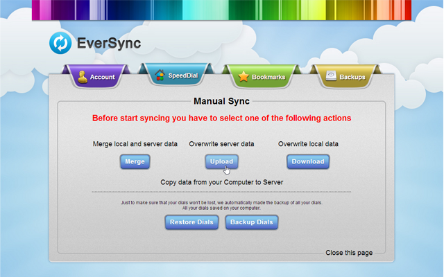 EverSync - Sync bookmarks, backup favorites截图5