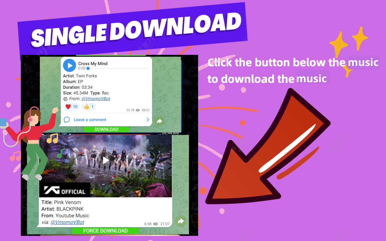 TG Downloader - Telegram视频下载器,电报受限图片视频下载器截图2