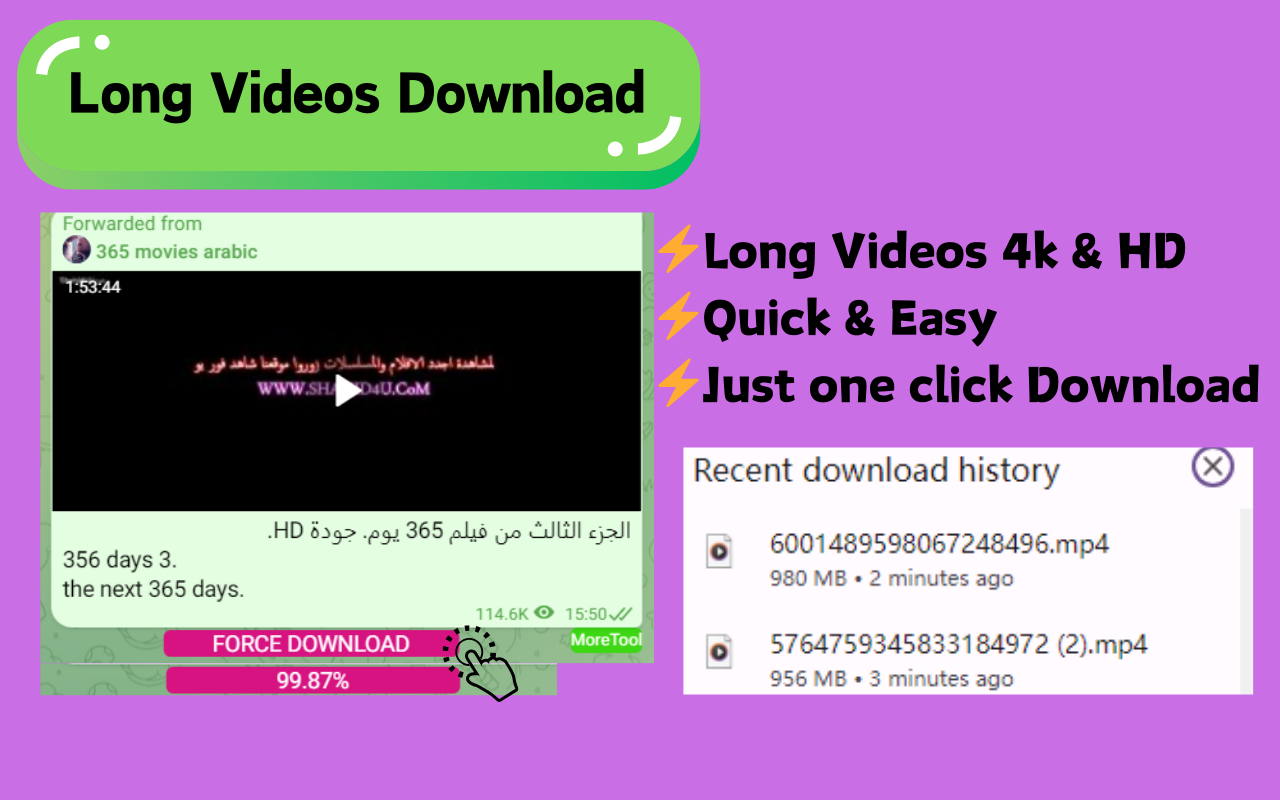 TG Downloader - Telegram视频下载器,电报受限图片视频下载器截图4