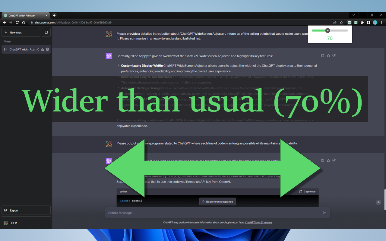 ChatGPT WideScreen Adjuster截图2