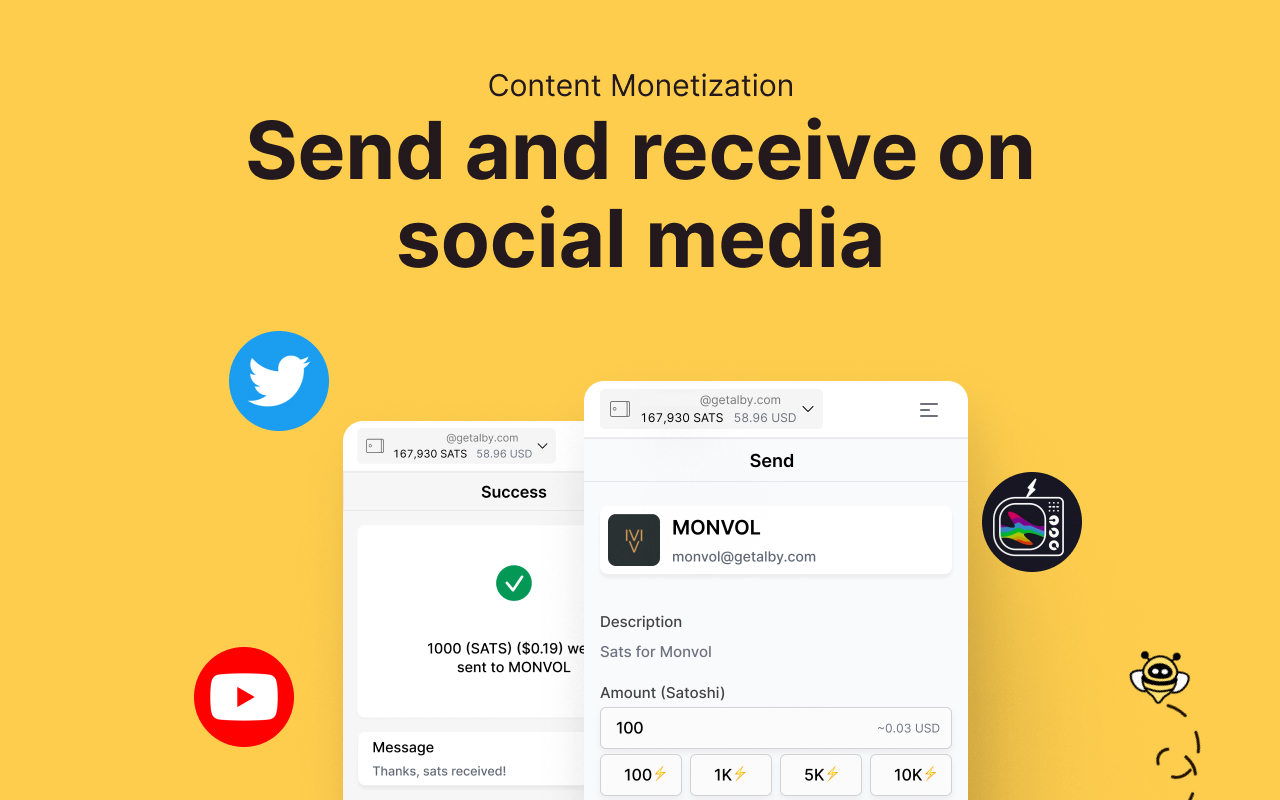 Alby - Bitcoin Wallet for Lightning & Nostr截图3
