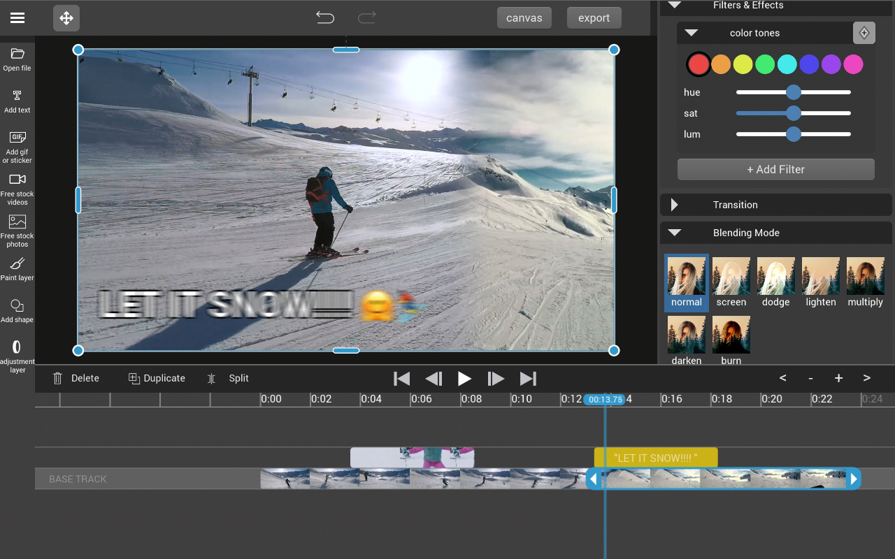 VidMix - Online Video Editor截图1