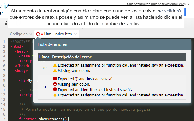 Google Apps Script Custom IDE截图5