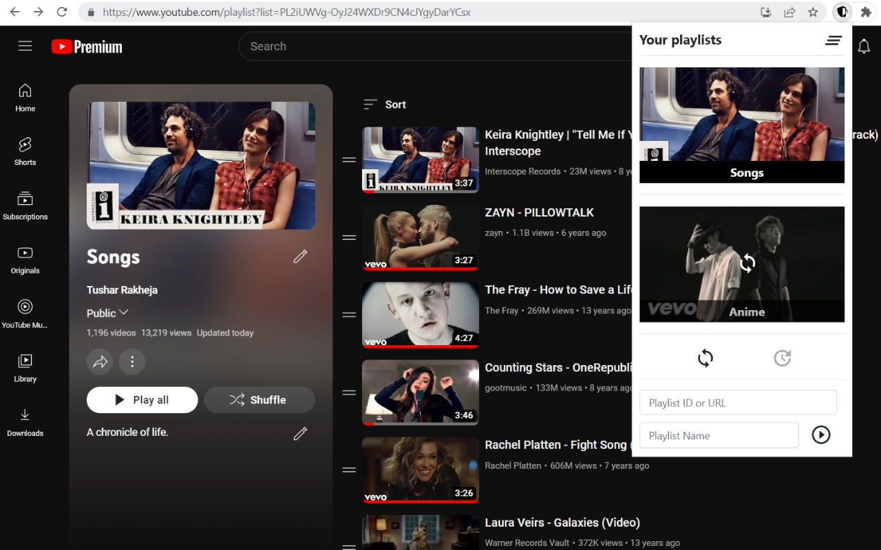Playlist Tracker截图1
