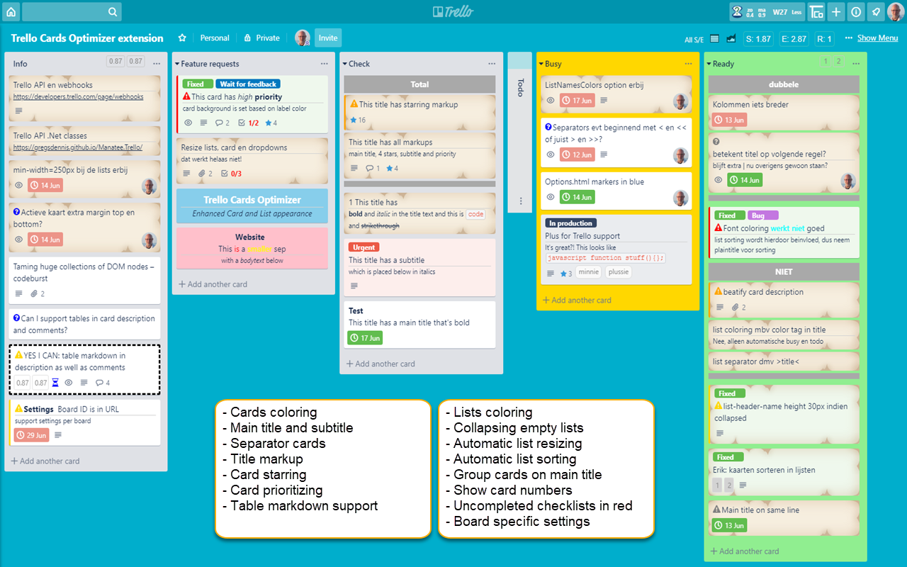 Trello Cards Optimizer截图2