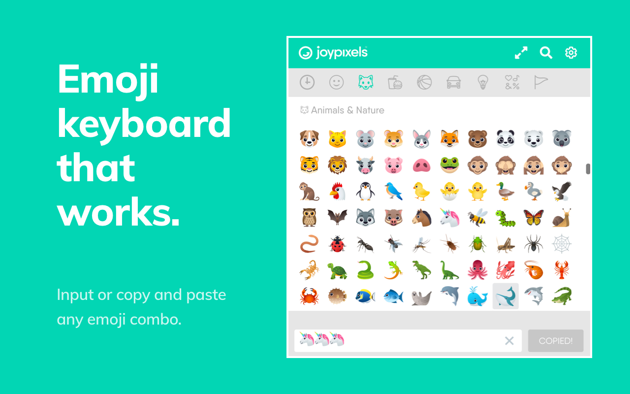 Emoji Keyboard by JoyPixels®截图3