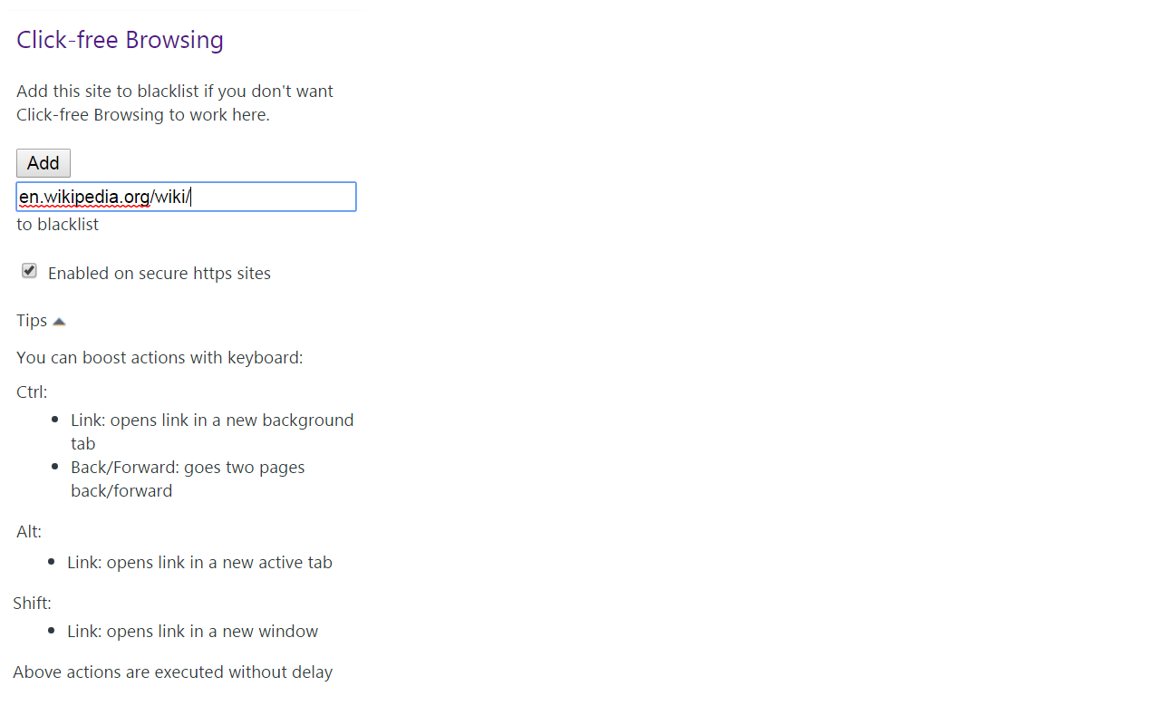 Click-free Browsing截图1