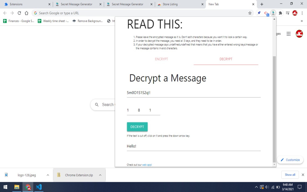 Secret Message Generator截图1