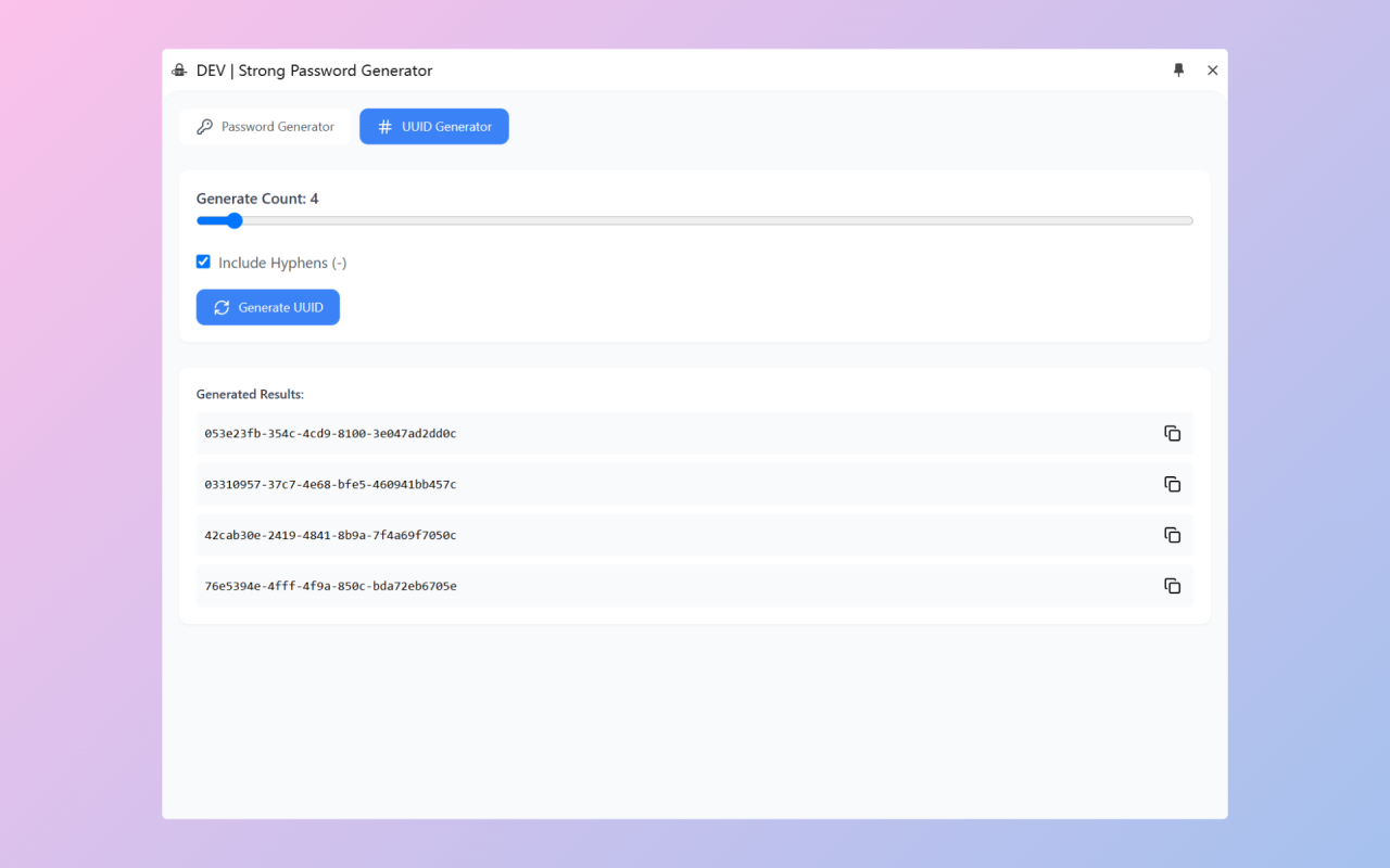 Strong Password Generator截图2