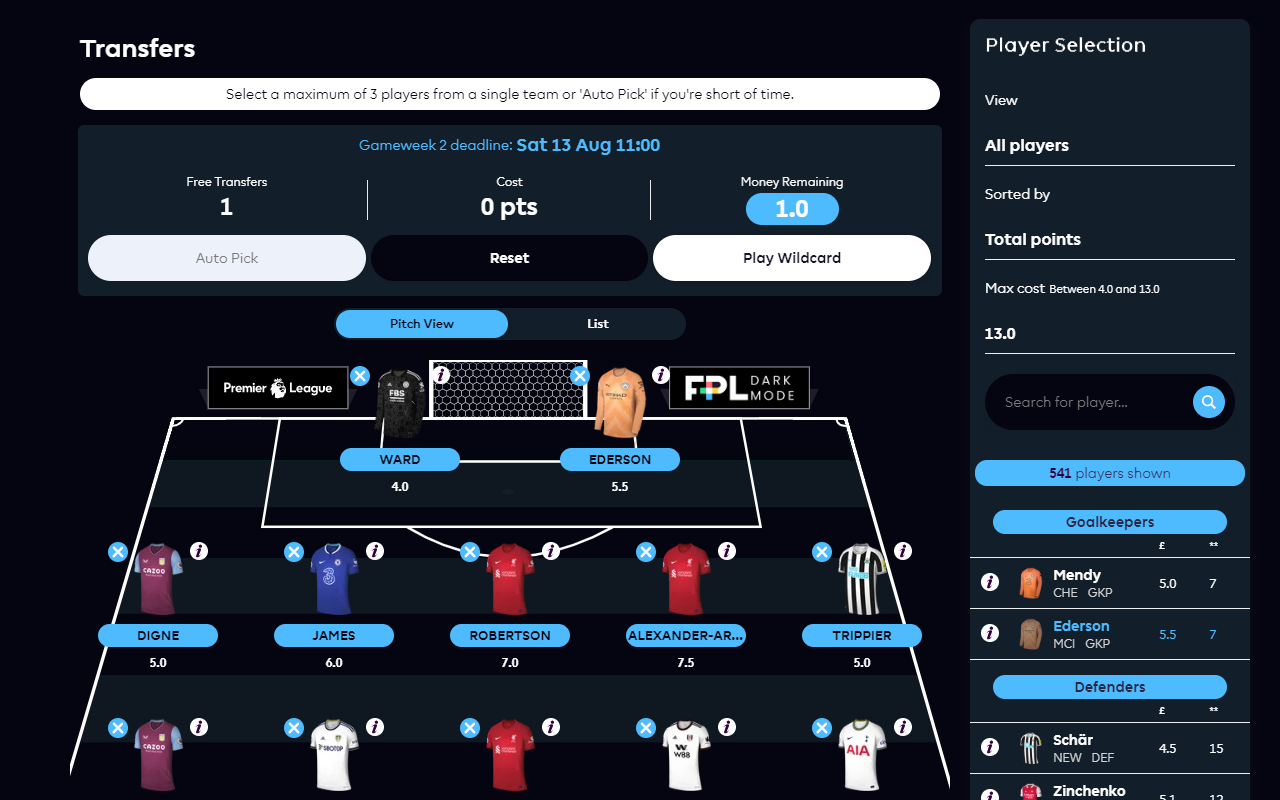 FPL Dark Mode截图3