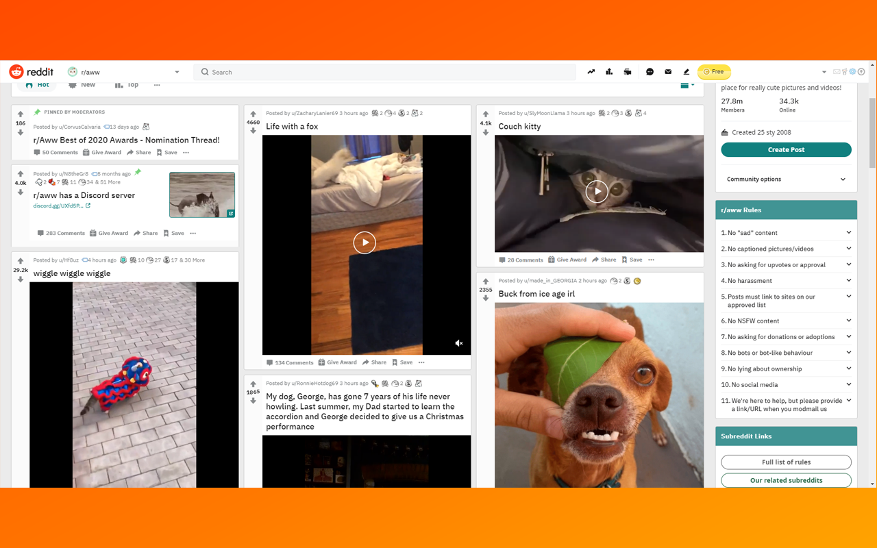 Reddit Column View截图3