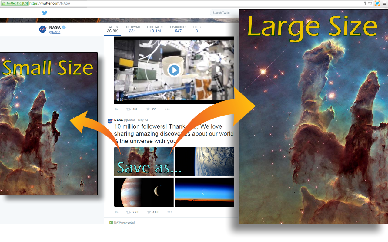 Twitter Large Images截图1