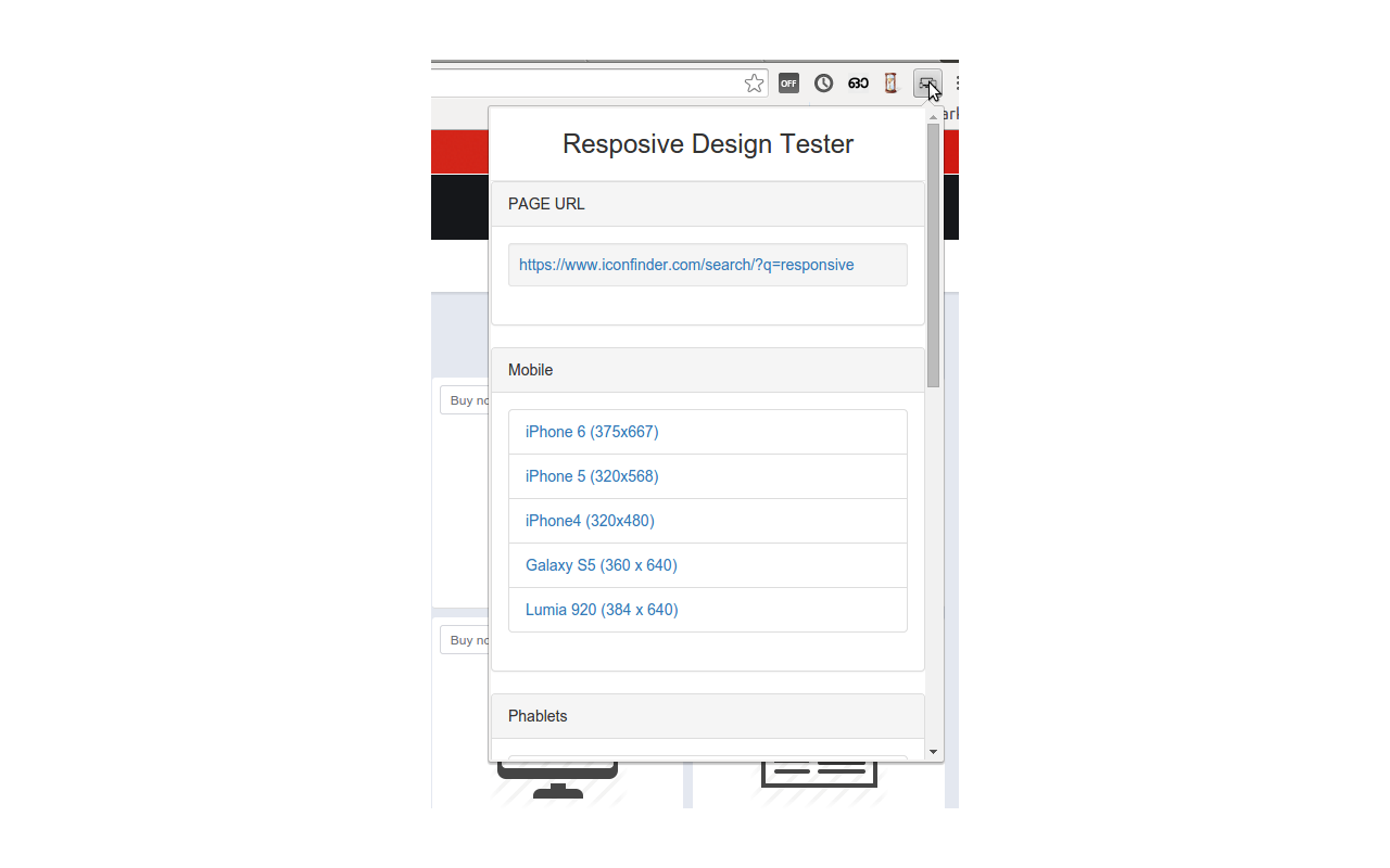Responsive design tester截图1