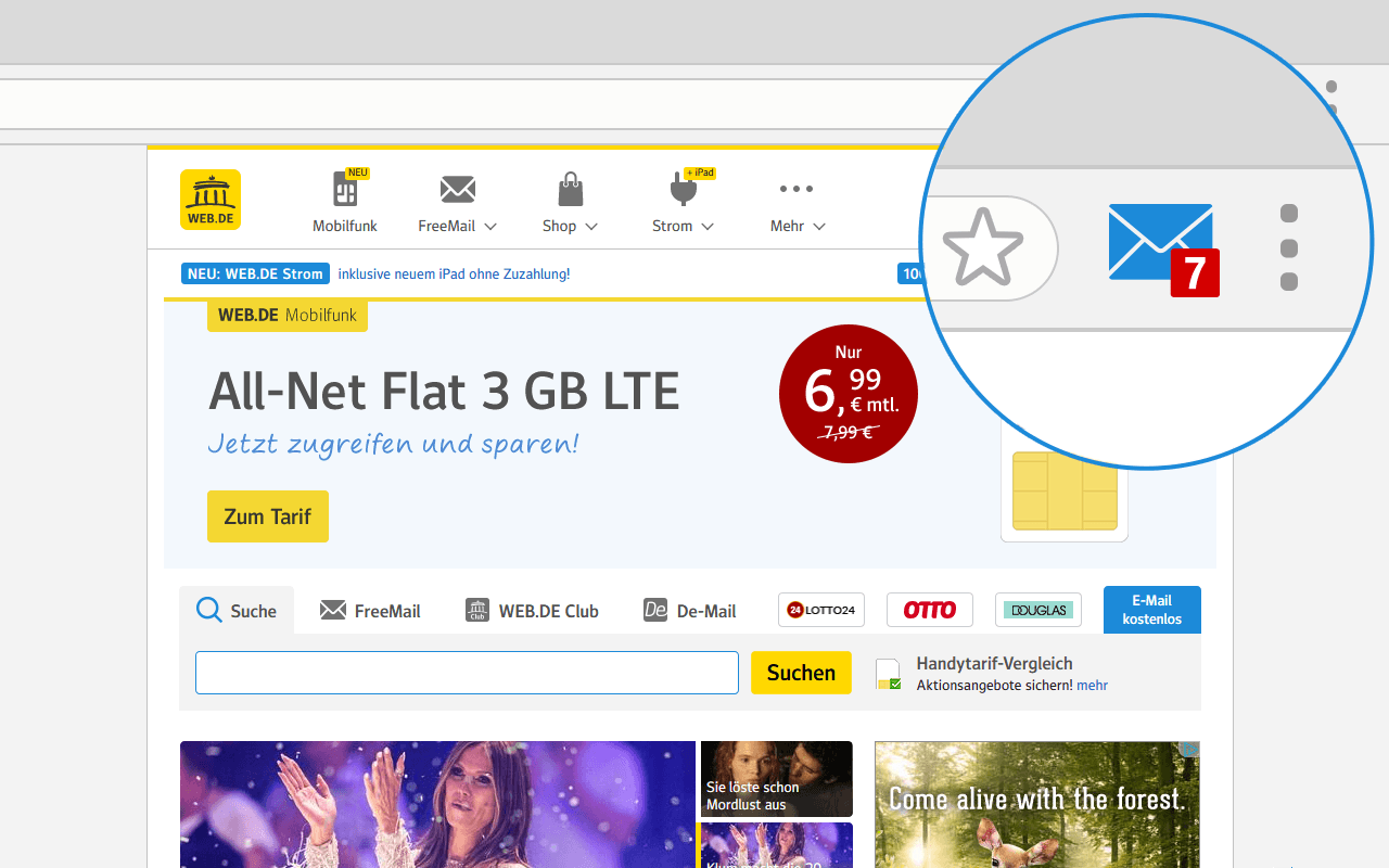 WEB.DE MailCheck截图1