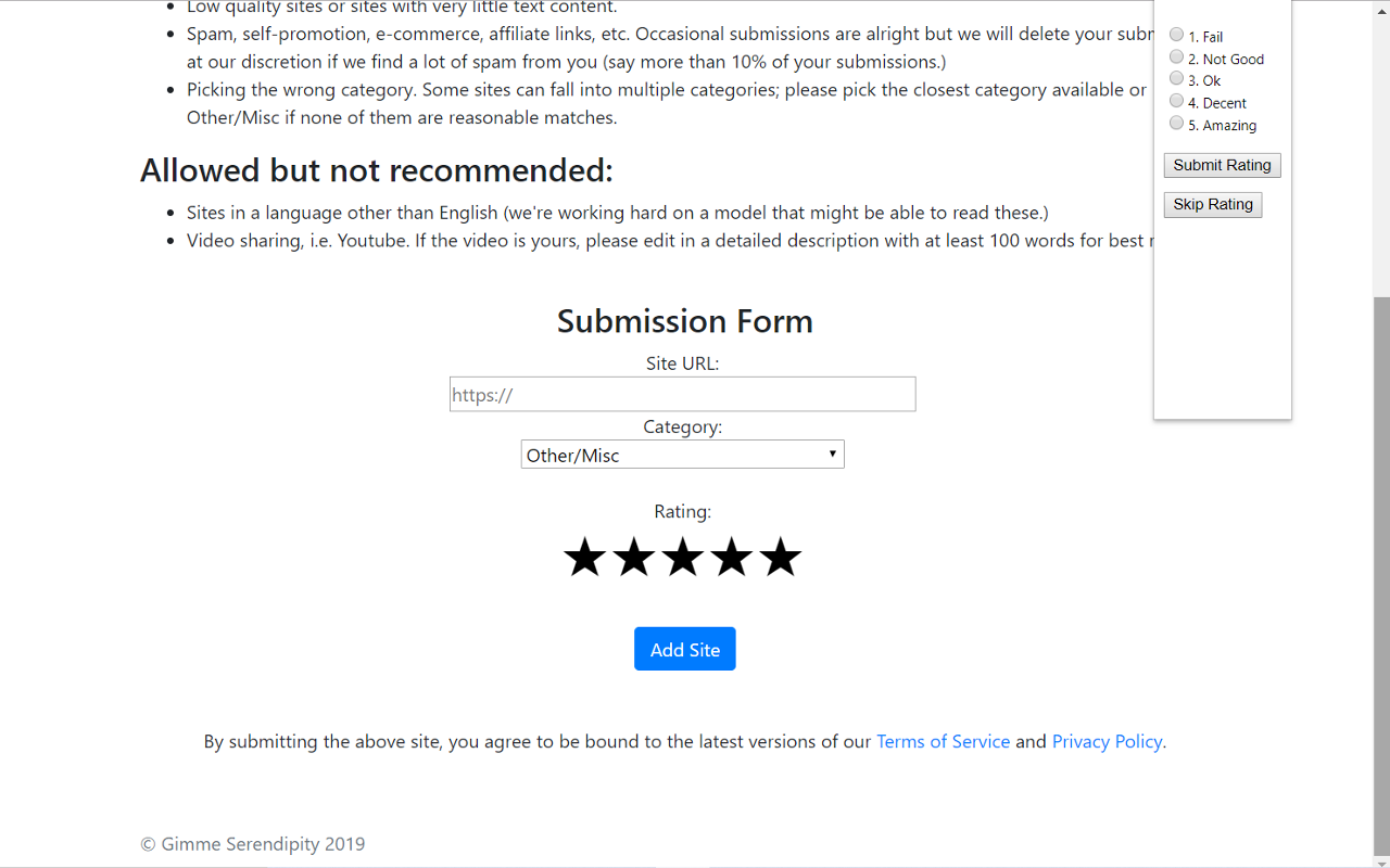 GimmeSerendipity Addon截图1