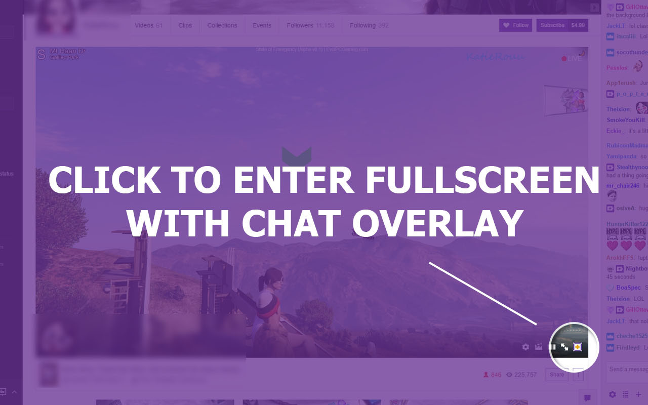 Twitch Fullscreen Plus截图2