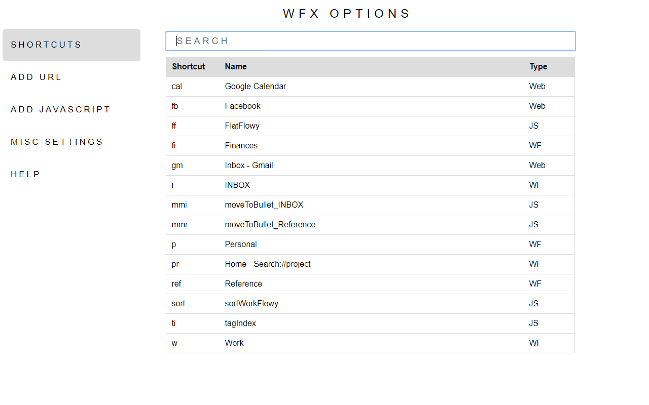 WFx for WorkFlowy截图4
