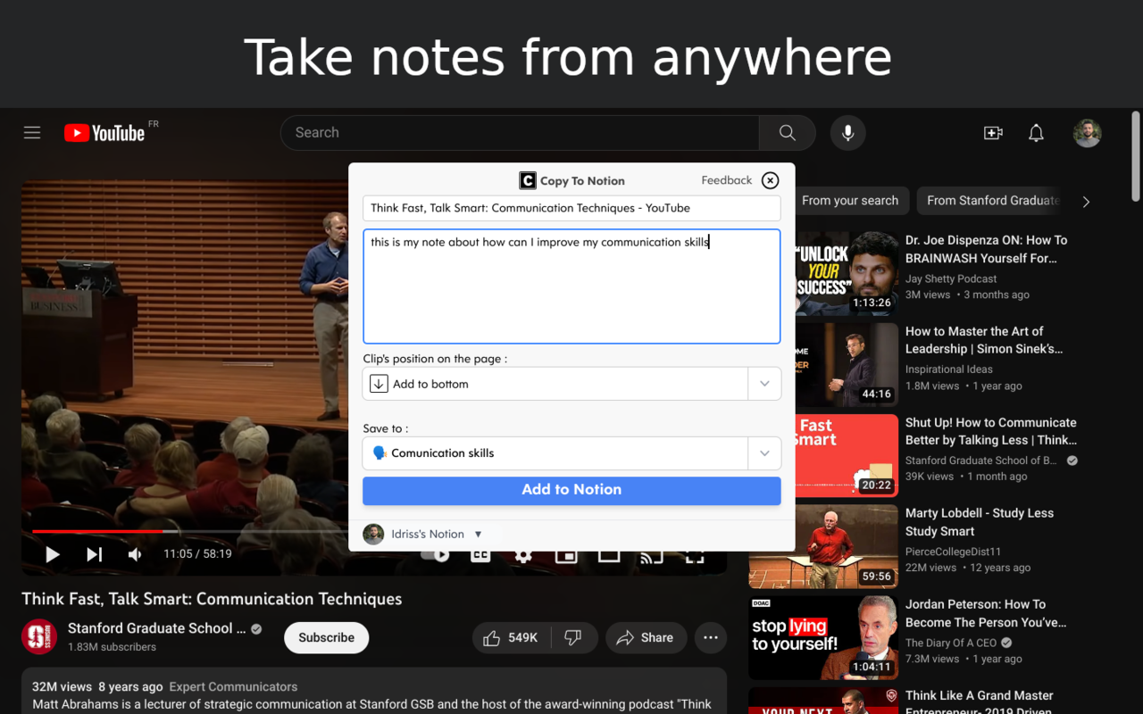 Copy To Notion: Clip anything to Notion截图2