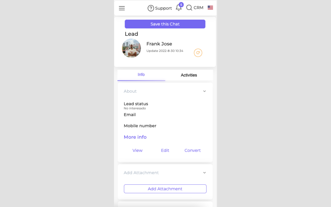 Whats for Zoho CRM截图3