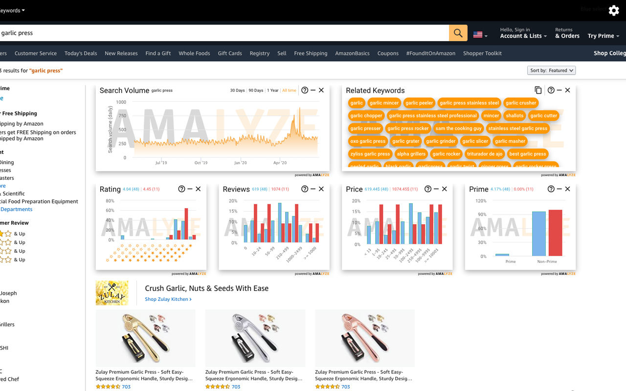 AMALYZE - for Amazon Sellers and Vendors截图3