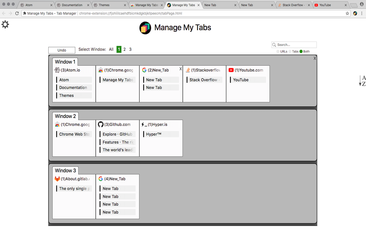 Manage My Tabs - Tab Manager截图3