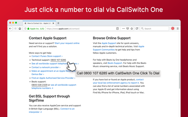 CallSwitch One Click to Dial截图4