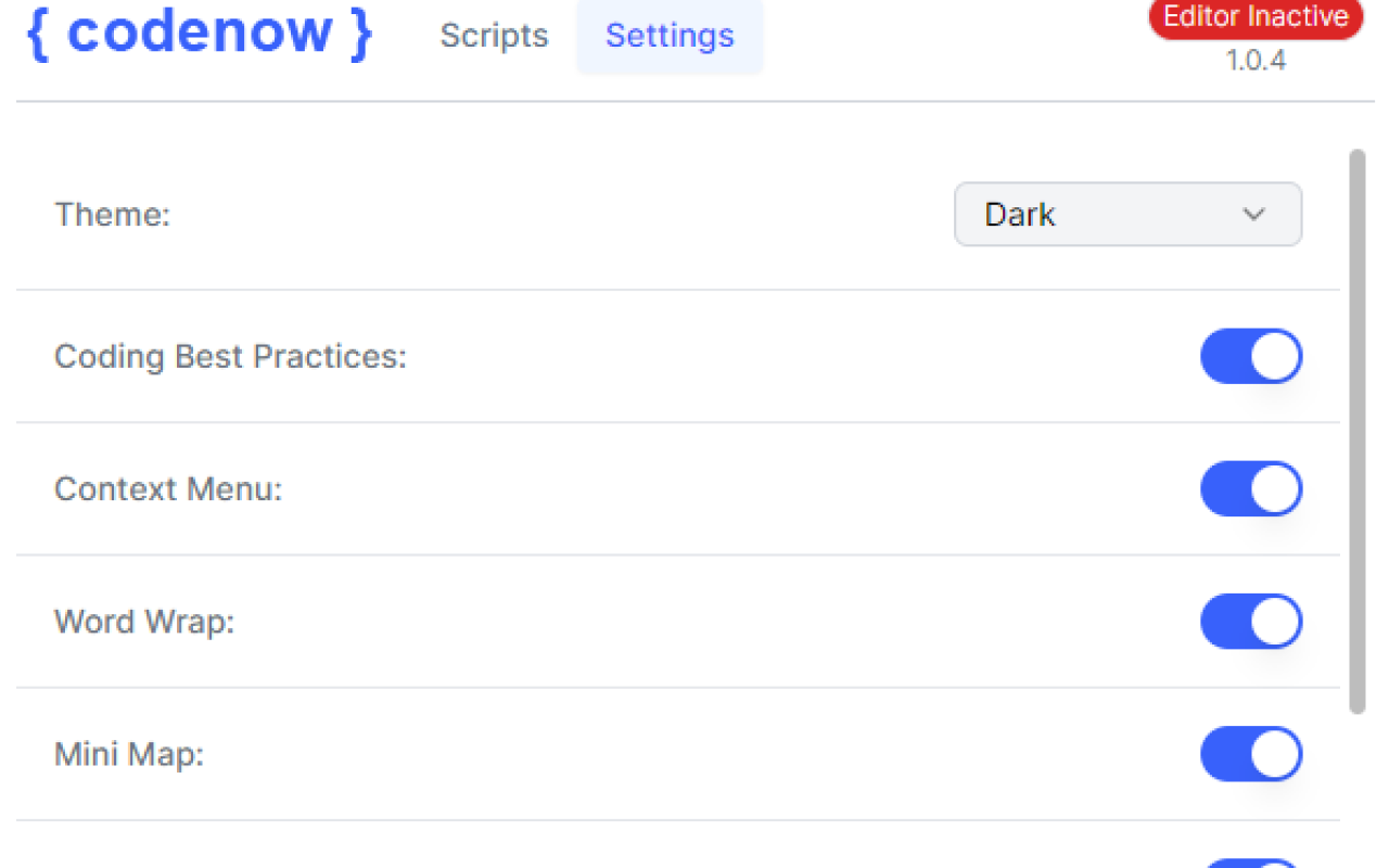 CodeNow - ServiceNow Scripting Enhancements截图1